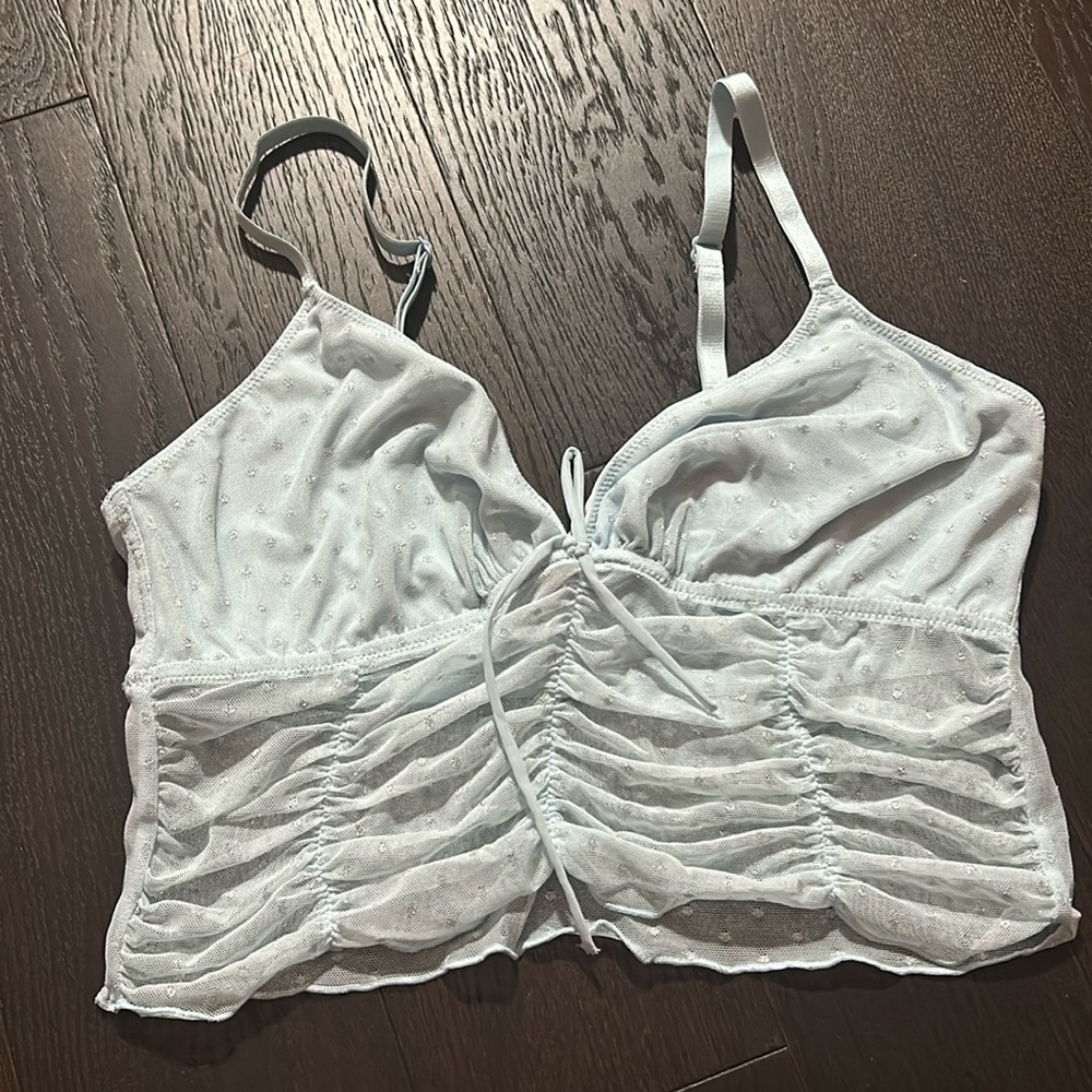 new auden see through tank top